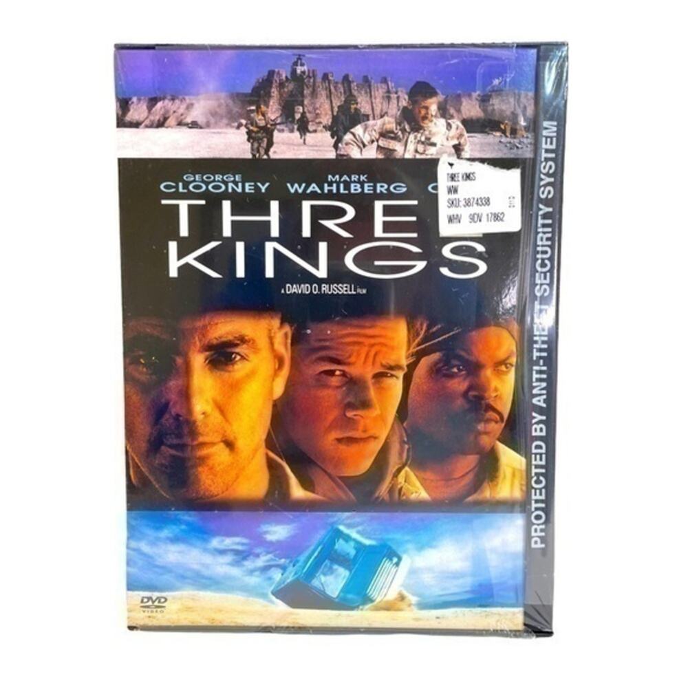 Three Kings DVD Movie Warner Bros George Clooney NWT